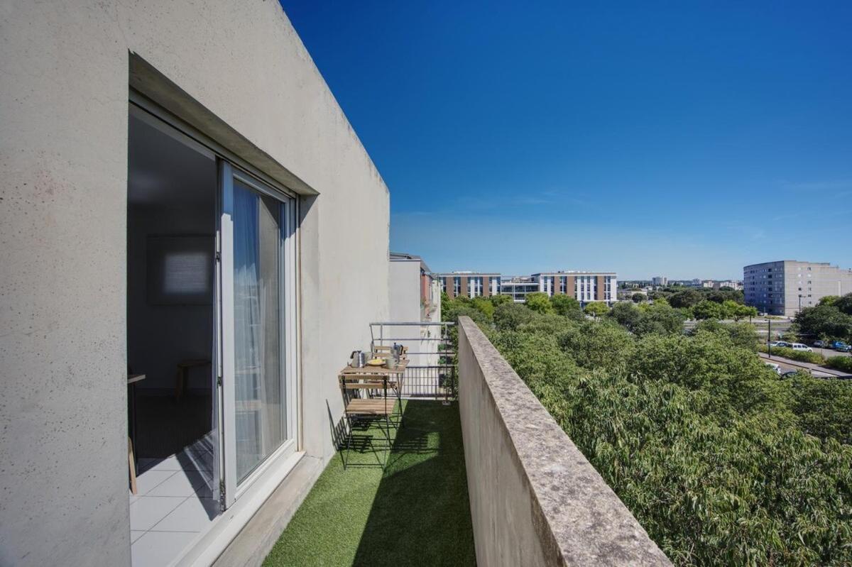 La Palm Room ~ Climatisation ~ Balcon ~ Parking Nimes Luaran gambar